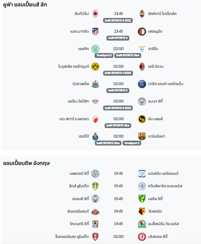 ข้อมูลภาพ ราคาบอลวันนนี้ สำหรับหัวข้อ เรีย